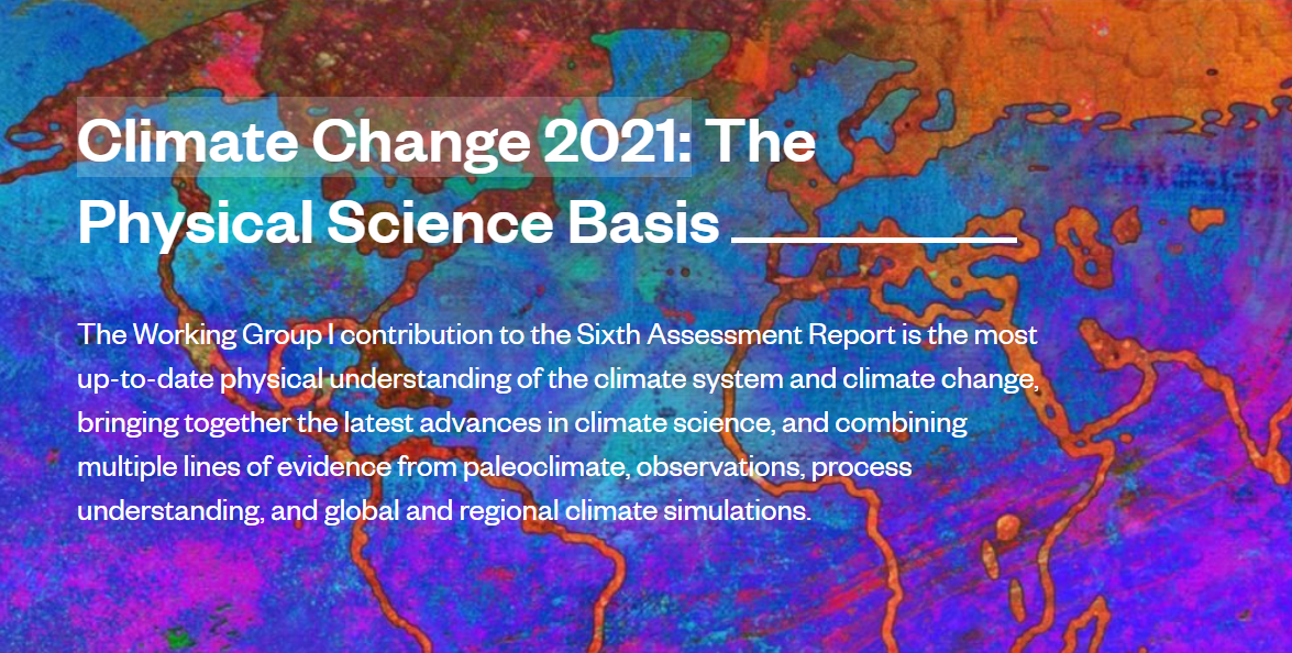 IPCC 第6次評価報告書(AR6) WG1 まとめのまとめ