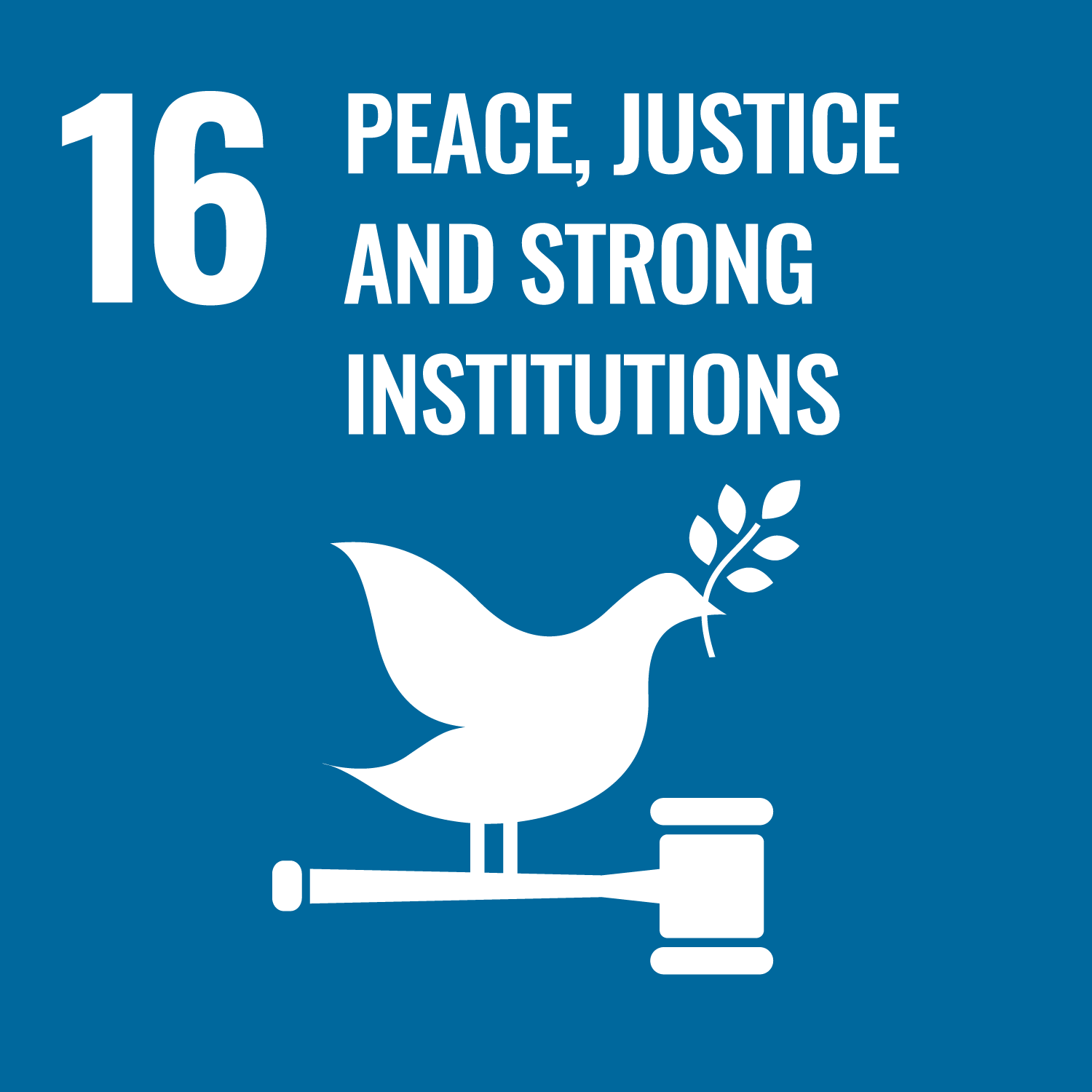 SDGs Goal 16 Peace, Justice and Strong Institutions cover image